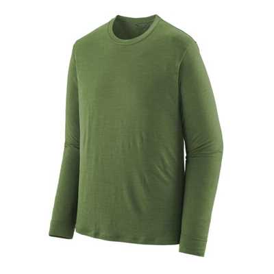 Maglie - Terrain Green - Uomo - Ms L/S Cap Cool Merino Blend Shirt  Patagonia