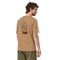 Maglie - Tinamou Tan - Uomo - T-Shirt tecnica uomo Ms Cap Cool Daily Graphics  Patagonia