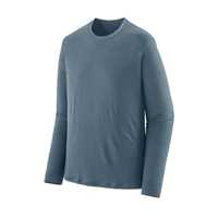 Maglie - Utility Blue - Uomo - Ms L/S Cap Cool Merino Blend Shirt  Patagonia