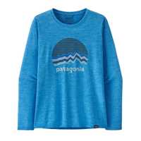 Maglie - Vessel Blue - Donna - Ws L/S Cap Cool Daily Graphic Shirt  Patagonia