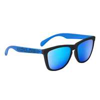 Occhiali - Nero Blu - Unisex - Occhiali da sole lenti RW specchiate Cat. 3  Salice