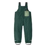 Pantaloni - Cascade Green - Bambino - Baby Snow Pile Bibs  Patagonia