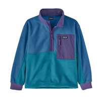 Pile - Bayou blue - Bambino - Pile bambino Kids Microdini 1/2 Zip P/O Pullover  Patagonia