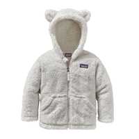 Pile - Birch White - Bambino - Baby Furry Friends Hoody  Patagonia