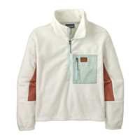 Pile - Birch White - Donna - Pile donna Ws Microdini 1/2 Zip Pullover  Patagonia