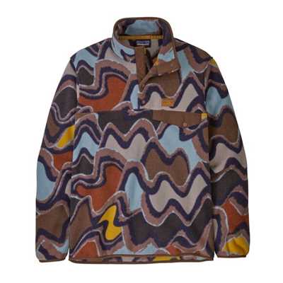 Pile - Dulse Mauve - Uomo - Pile vintage uomo Ms Lightweight Synch Snap-T Pullover  Patagonia