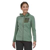 Pile - Hemlock Green - Donna - Ws R1 Air Full-Zip Hoody  Patagonia