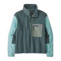 Pile - Nouveau Green - Donna - Pile donna Ws Microdini 1/2 Zip Pullover  Patagonia