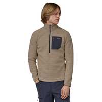 Pile - Oar tan - Uomo - Ms R1 Air Zip Neck  Patagonia