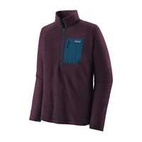 Pile - Obsidian Plum - Uomo - Ms R1 Air Zip Neck  Patagonia