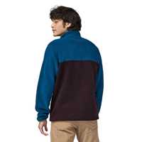 Pile - Obsidian Plum - Uomo - Pile vintage uomo Ms Lightweight Synch Snap-T Pullover  Patagonia