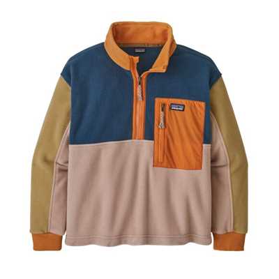 Pile - Pampas tan - Bambino - Pile bambino Kids Microdini 1/2 Zip P/O Pullover  Patagonia