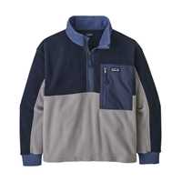 Pile - Salt grey - Bambino - Pile bambino Kids Microdini 1/2 Zip P/O Pullover  Patagonia