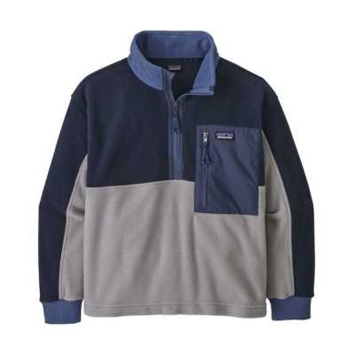 Pile - Salt grey - Bambino - Pile bambino Kids Microdini 1/2 Zip P/O Pullover  Patagonia