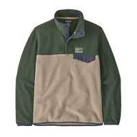 Pile - Seabird Grey - Uomo - Pile vintage uomo Ms Lightweight Synch Snap-T Pullover  Patagonia