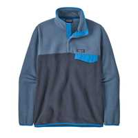 Pile - Smolder Blue - Uomo - Pile vintage uomo Ms Lightweight Synch Snap-T Pullover  Patagonia