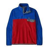 Pile - Touring Red - Uomo - Pile vintage uomo Ms Lightweight Synch Snap-T Pullover  Patagonia