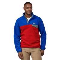 Pile - Touring Red - Uomo - Pile vintage uomo Ms Lightweight Synch Snap-T Pullover  Patagonia