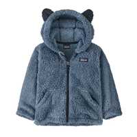 Pile - Utility Blue - Bambino - Pile Bambino Baby Furry Friends Hoody  Patagonia