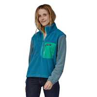 Pile - Wavy blue - Donna - Pile donna Ws Microdini 1/2 Zip Pullover  Patagonia