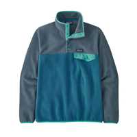 Pile - Wavy blue - Uomo - Pile vintage uomo Ms Lightweight Synch Snap-T Pullover  Patagonia