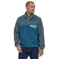 Pile - Wavy blue - Uomo - Pile vintage uomo Ms Lightweight Synch Snap-T Pullover  Patagonia