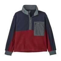 Pile - Wax red - Bambino - Pile bambino Kids Microdini 1/2 Zip P/O Pullover  Patagonia