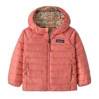 Piumini - Tiny World: Lichen Green - Bambino - Baby Reversible Down Sweater Hoody  Patagonia