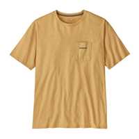 T-Shirt - Beeswax Tan - Uomo - Ms Boardshort Logo Pocket Responsibili-Tee  Patagonia