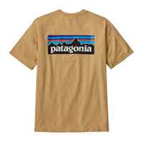 T-Shirt - Beeswax Tan - Uomo - Ms P-6 Logo Responsibili-Tee  Patagonia