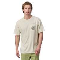 T-Shirt - Birch White - Uomo - Ms Commontrail Pocket Responsibili-Tee  Patagonia