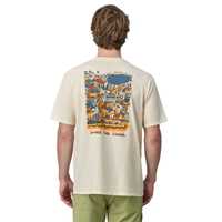 T-Shirt - Birch White - Uomo - Ms Commontrail Pocket Responsibili-Tee  Patagonia