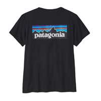 T-Shirt - Black - Donna - Ws P-6 Logo Responsibili-Tee  Patagonia