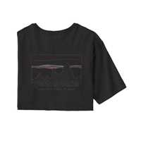 T-Shirt - Black - Uomo - Ms 73 Skyline Organic T-Shirt  Patagonia