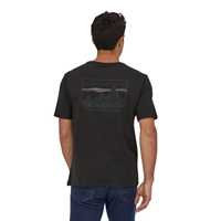 T-Shirt - Black - Uomo - Ms 73 Skyline Organic T-Shirt  Patagonia