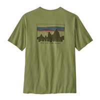 T-Shirt - Buckhorn Green - Uomo - Ms 73 Skyline Organic T-Shirt  Patagonia