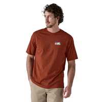 T-Shirt - Burnished Red - Uomo - Ms 73 Skyline Organic T-Shirt  Patagonia