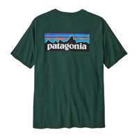 T-Shirt - Cascade Green - Uomo - Ms P-6 Logo Responsibili-Tee  Patagonia