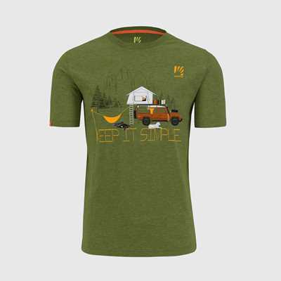 T-Shirt - Cedar green - Uomo - Genzianella T-Shirt  Karpos