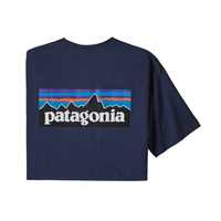 T-Shirt - Classic Navy - Uomo - Ms P-6 Logo Responsibili-Tee  Patagonia