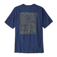 T-Shirt - Clement Blue - Uomo - Ms Strataspire Responsibili-Tee  Patagonia