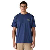 T-Shirt - Clement Blue - Uomo - Ms Strataspire Responsibili-Tee  Patagonia