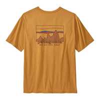 T-Shirt - Dried Mango - Uomo - Ms 73 Skyline Organic T-Shirt  Patagonia