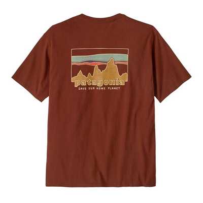 T-Shirt - Dried Vanilla - Uomo - Ms 73 Skyline Organic T-Shirt  Patagonia