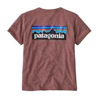 T-Shirt - Dulse Mauve - Donna - Ws P-6 Logo Responsibili-Tee  Patagonia