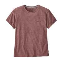 T-Shirt - Dulse Mauve - Donna - Ws P-6 Logo Responsibili-Tee  Patagonia