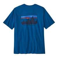 T-Shirt - Endless Blue - Uomo - Ms 73 Skyline Organic T-Shirt  Patagonia