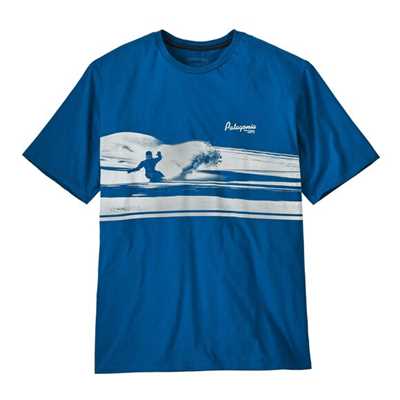 T-Shirt - Endless Blue - Uomo - Ms Self-Power Organic T-Shirt  Patagonia