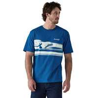 T-Shirt - Endless Blue - Uomo - Ms Self-Power Organic T-Shirt  Patagonia