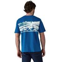 T-Shirt - Endless Blue - Uomo - Ms Self-Power Organic T-Shirt  Patagonia